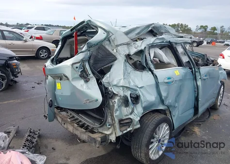 2013 Ford C-Max Hybrid Sel из США, поврежденный, VIN 1FADP5BU9DL546803